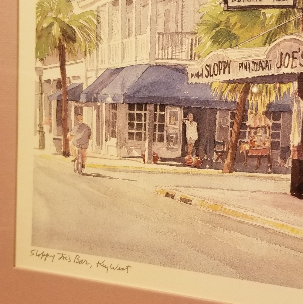 Key West World Famous SLOPPY JOE'S Artwork - Picture 6 of 12